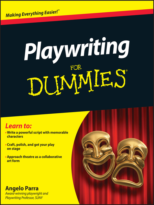 Title details for Playwriting For Dummies by Angelo Parra - Available